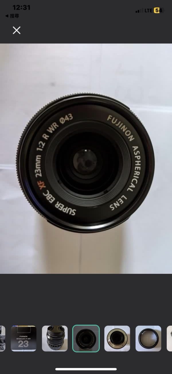 全新 富士  FUJINON XF 23mm F2 R WR